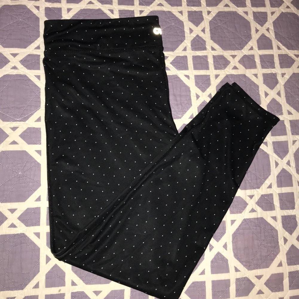 Work out pant with polka dots